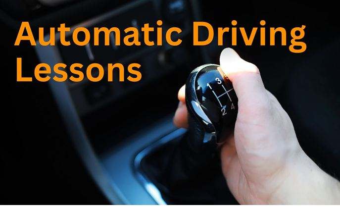 Automatic Driving lesson in UK